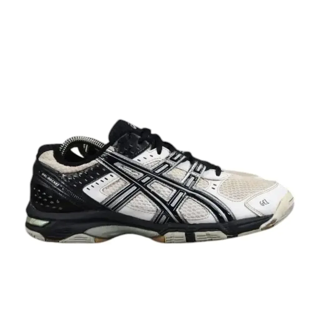 Asics Shoes Womens 9 Athletic Volleyball Trainers Gel Rocket Indoor Court Sports - Picture 1 of 13